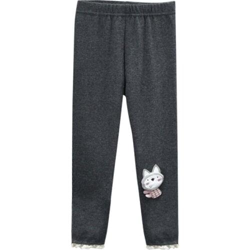 2020 Autumn Toddler Baby Girls Leggings Cartoon Pattern Kids Cute Stretchy Warm Trousers Pants