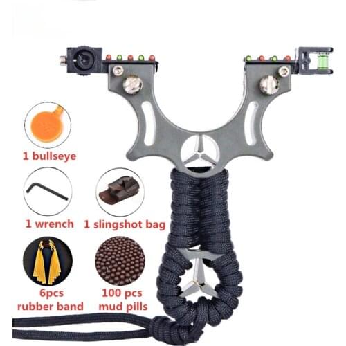 High Precision Infrared Laser Slingshot Pressureless Fast Catapult Outdoor Professional Shooting Hunting Competitive Sports Toy
