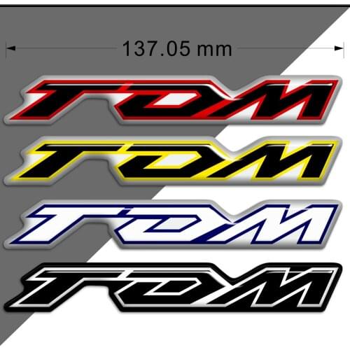 TDM 850 900 Motorcycle 3D Sticker For Yamaha Protector Fairing Fuel Tank Pad Decal Emblem Badge Logo Protection Accessory