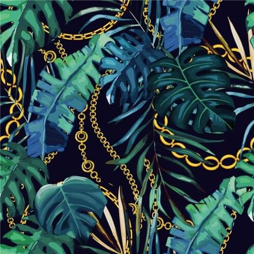 Polyester dress fabric customization Feihe series satin digital printing sewing pillowcase needlework handmade materials CC1