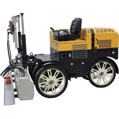 Machine Vibrating Concrete Laser Screed Pavement Hydraulic For Construction