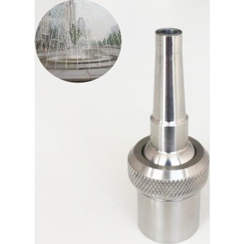 1/2" DN15 Stainless Steel Direct Jet Fountain Sprayer Nozzle Garden Irrigation