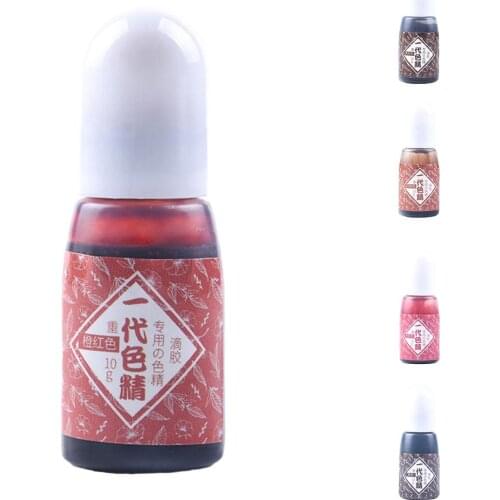 10ML Epoxy Resin Pigment UV Resin Coloring Dye Colorant Resin Pigment DIY Handmade Crafts Art Sets hot