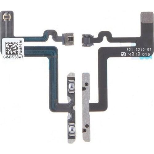 10Pcs/lot Volume Buttons Mute Switch Flex Cable for Apple iPhone 6/6 Plus/6S Plus
