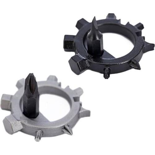 2018 EDC 12 Functions Multi Tool Screwdriver Portable Bicycle Repair Hand Tools Multitools Screw Driver Tools Survival Camping