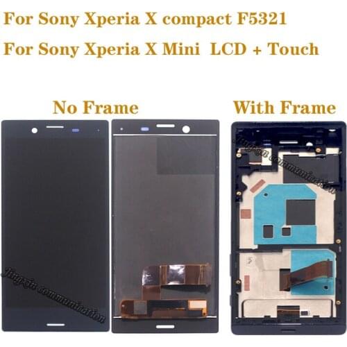 4.6" Original LCD For Sony Xperia X compact F5321 display LCD touch screen assembly digitizer for X mini LCD monitor repair kit