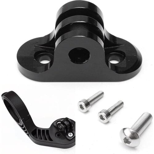 Camera Holder Mount Adaptor Set For GoPro/Garmin Edge 520 1000 Bike Handlebar Mount Black Extension bracket fixed base Supportor