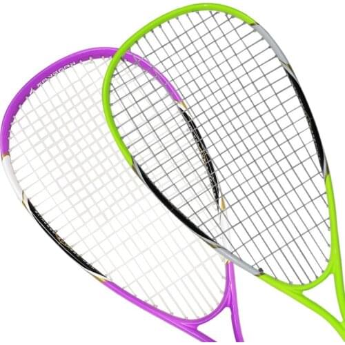 Women Men Professional Squash Racket Aluminum With Carbon Fiber Material For Squash Sport Training Beginner With Carry Bag