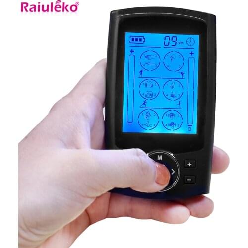 EMS Electric Body Massage Healthy Care Tens Massager Muscle Stimulator Acupuncture Digital Therapy Machine Electrostimulator