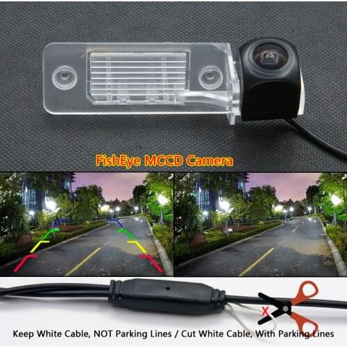 Fisheye 1080P MCCD HD Backup Parking Monitor Reversing Rear View Camera Fit For VW Tiguan Touareg POLO Sedan Santana Passat Car