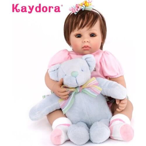 50 CM Adorable Princess Handmade boneca bebe reborn Lifelike Doll Reborn lol Kids Playmate Dolls Girls Kaydora