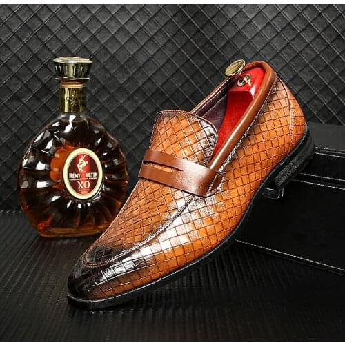 Big Size 38~48 formal shoes men oxfords elgant leather shoes brand trend men wedding shoes