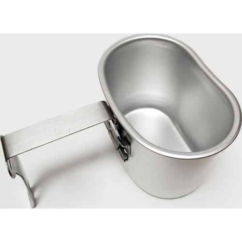 Outdoor US Army Type 78 Canteen Lunch Box Camping Water Cup Mess Tin