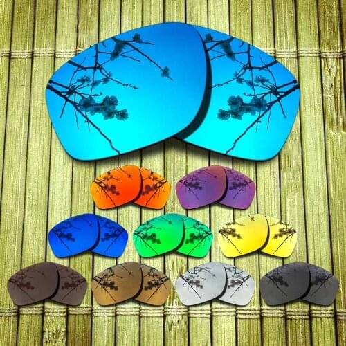 Polarized Replacement Lense For-Oakley Sliver Sunglasses Frame True Color Mirrored Coating - Options