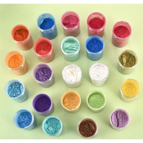 Mica Powder Epoxy Resin Dye Pearl Pigment Natural Mica Mineral Powder DIY Epoxy Resin Mold Jewelry Making Accessories