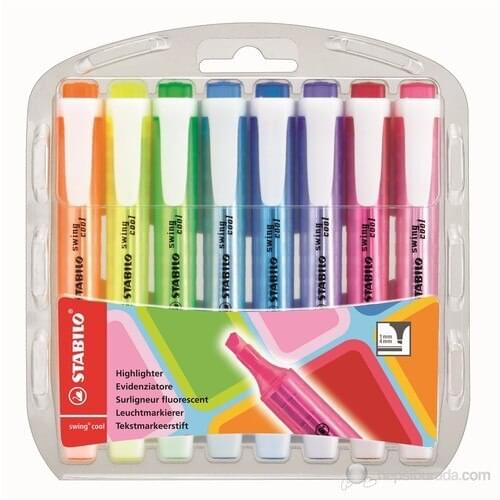 Stabilo Swing Cool 8 PCs Highlighter Pen Package