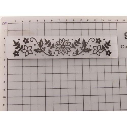 Flower Vine Embossing Folder Stencil Template DIY Scrapbook Album Card Making Decoration E56C