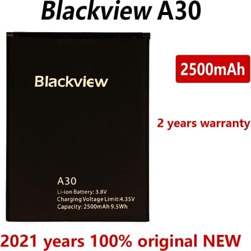 100% Original 2500mAh Replacement battery For Blackview A30/A30 Pro High Quality Batteries Bateria With Tracking number