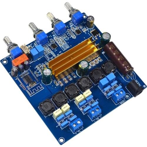 AIYIMA TPA3116 Bluetooth 4.2 High Power Amplifiers HiFi Digital Audio Amplifier Board Class D Stereo Subwoofer Amp 100W+2x50W