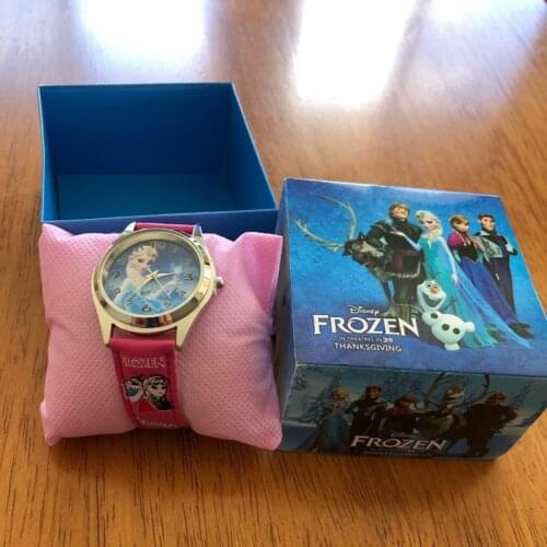 Frozen 2 silicone watch kid quartz wrist Disney movies figure random color Elsa Anna Olaf Fashion cartoon girls watch gift toy