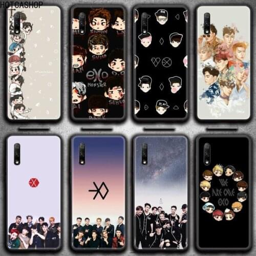 Kpop EXO Phone Case for Huawei Honor 30 20 10 9 8 8x 8c v30 Lite view 7A pro