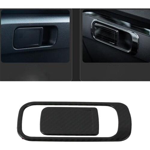 For Volkswagen VW T-ROC TROC 2017 2018 2019 2020 2021 Stainless Steel Copilot Glove Box Frame Decoration Cover Trim