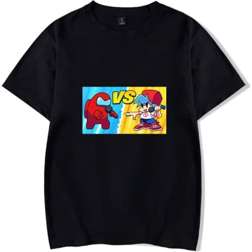 Game Friday Night Funkin T-shirt Kids Girls Boys Top T Shirts Cosplay Summer Tshirt Short Sleeve Tees T-Shirt Streetwear Casual