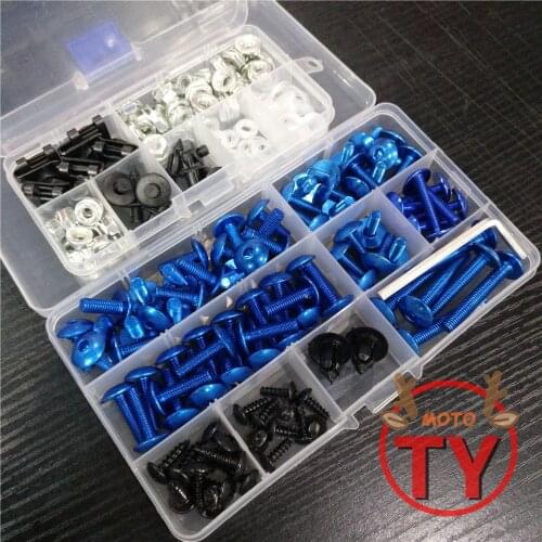 1Set For Yamaha Tmax500 Tmax 500 2001-2011Motorcycle Full Fairing Bolts Kit Complete Cowling Side Cover Screws Clips Nuts Steel