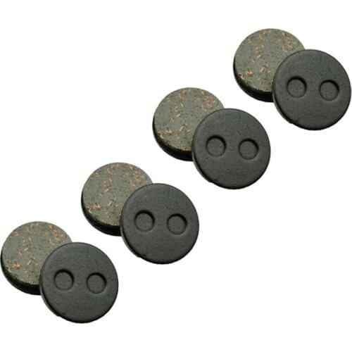 4Pairs MTB Brake Pads Kit for Xiaomi Mijia M365 Scooter Skateboard Caliper ANS-03 M365 Diameter is 21.5mm Mountain Bike Bicycle