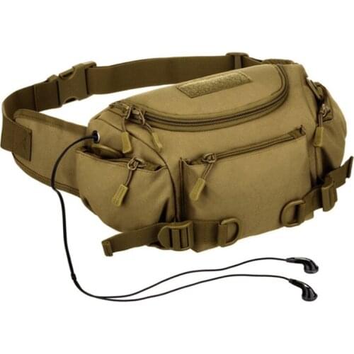 USB Chest Pack Mini Casual Kettle Chest Bag Men Shoulder Bag Multifunctional Molle Women Messenger Bag D389