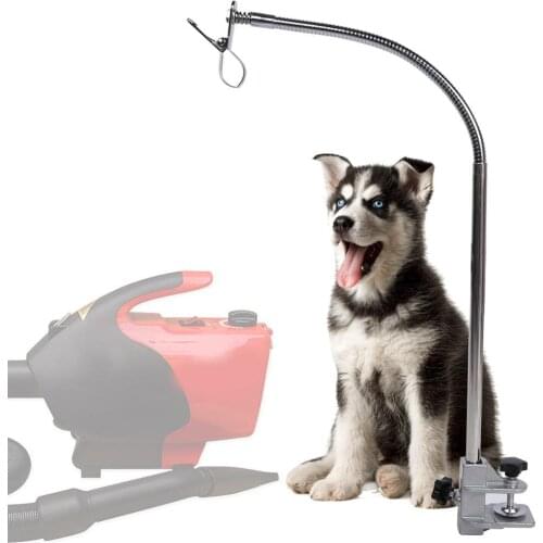 Non-slip Stainless Steel Flexible Pet Grooming Table Clip Dryer Holder Stand Puppy Pet Small Dogs Hair Dryer Stand