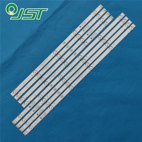 100% New 8pcs/Kit LED strips for LG 55 TV 55UJ620V ZA 55UJ620V-ZA