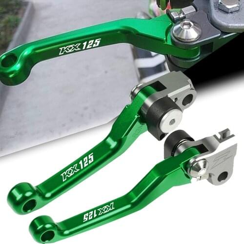 For kawasaki KX125 KX 125 2001-2008 Dirt Bike Brake Clutch Levers Motocross Off-road pit bike levers cnc aluminum accessories