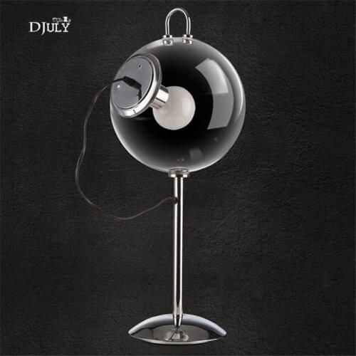 Nordic Soap bubble led glass table lamp for living room office bar modern bedroom lamp home deco Minimalism study table light