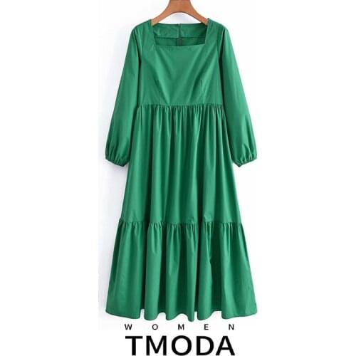 T MODA Green Summer Dresses