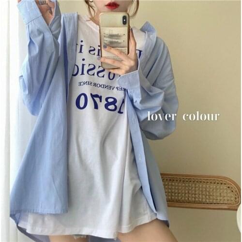 Unimmye Women's Big Shirts