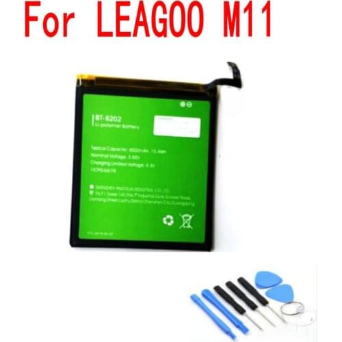 High Quality 4000mAh BT-6202 Battery for LEAGOO M11 iMobile phone