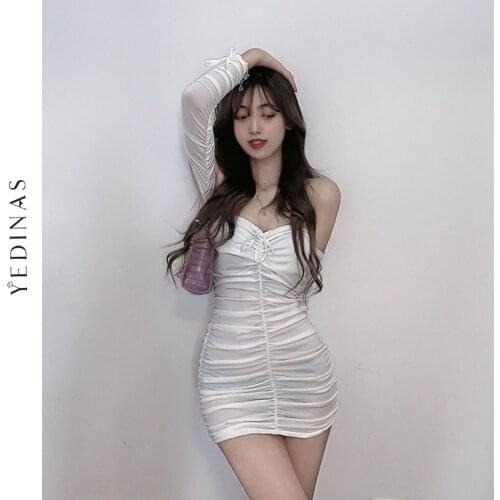 Белые летние платья Yedinas China At AliExpress