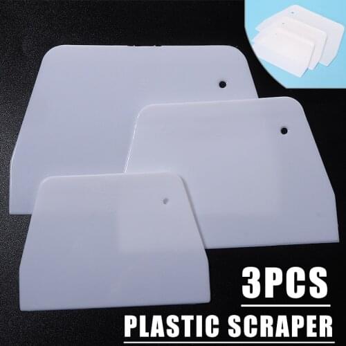 3Pcs Dough Scraper Sourdough Pizza Pastry Bread Plastic Cutter Slicer Cutting Tool Kitchen Butter Cream Cake Knife Dough Cutter