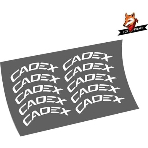 700c Road Bicycle Carbon Wheelset Sticker 24/30/38/40/50/55/60/80/88mm Road Disc Brake Bicycle Wheels Decal for Cadex