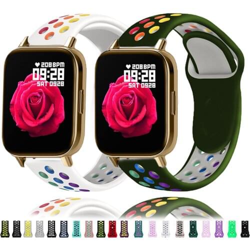 Bracelet For Amazfit GTS/2/2e/GTS2 Mini/GTR 42mm/47mm/GTR2/2e/stratos 2/3 Amazfit bip strap 20mm/22mm Silicone Sport Watch band