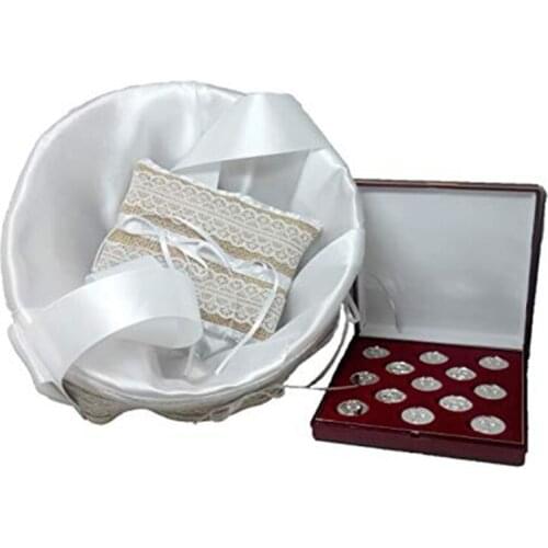 DOCOLASTRA Arras Virgin pillar with set for wedding sets