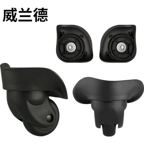 Hot Sale Travel Luggage Kit Casters Repair and Replacement Portable Suitcase Luggage Casters 360 Degree Rotating Black Casters