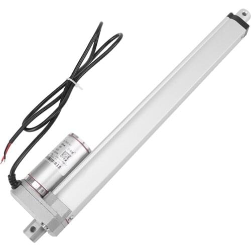 DC 12V Linear Actuator 140KG Max Lift Stroke Electric Motor for Medical Auto Car 300mm