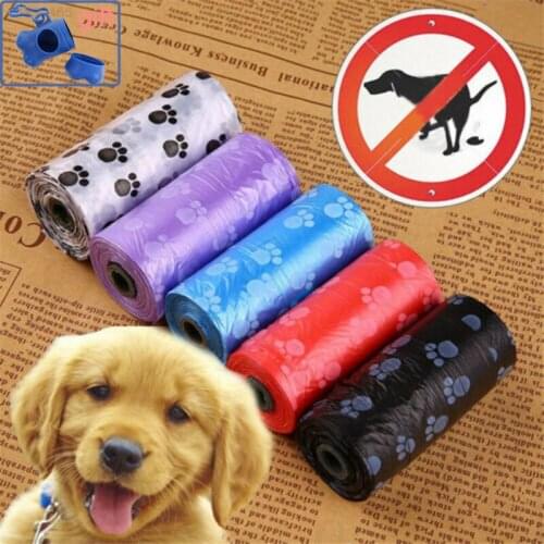Pet Waste Clean Poop Bags Pet Dog Waste Poop Bag With Printing Degradable Doggy Bag Degradable Dog Up Clean Bag Dispenser 2021