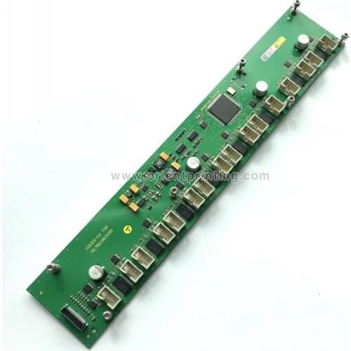00.779.2128 Flat Module IDEB3-16 Ductor Motor Circuit Board Flat Module IDEB3 Ink Key Card With 16 Connectors Ink Control Board