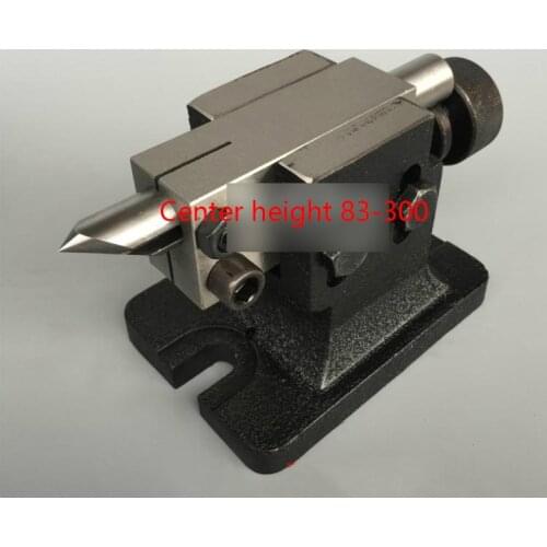 Lathe tailstock, adjustable center high top, needle DIY total composition head, TS index plate, metal tail top telescoping