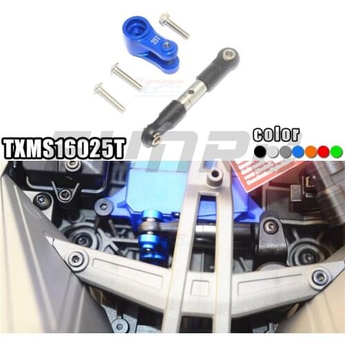 RC Car GPM Parts TRAXX 1/10 MAXX Bigfoot Upgrade Refit Accessories Aluminum alloy Servo Arm + Stainless Steel Tie Rod TXMS16025T
