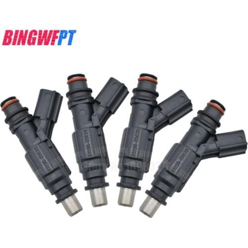 4PCS Fuel Injectors 23250-0D030 232500D030 23209-0D030 Fits for Toyota Corolla ZZE141 Auris ZZE150 For Avensis ZZT250