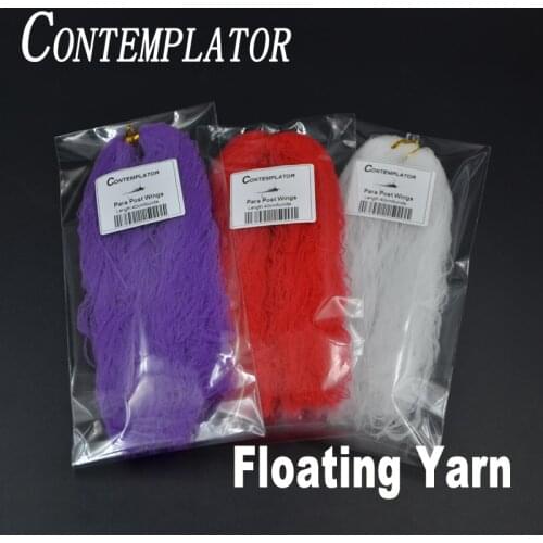 40cm/bundle Floating Yarns Tying Dry Fly Parachute Posts Wings 6optional Colors Para Post Polypropylene Fly Tying Materials